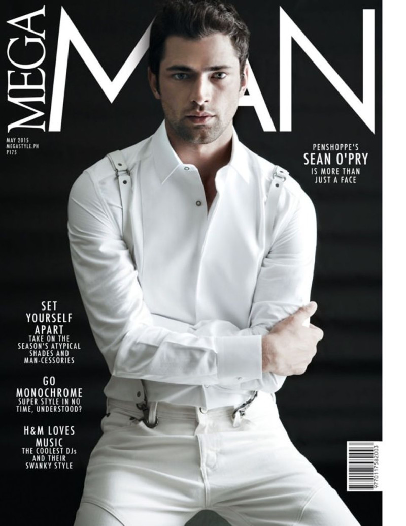 Sean OPry featured on the MEGA Man cover from May 2015