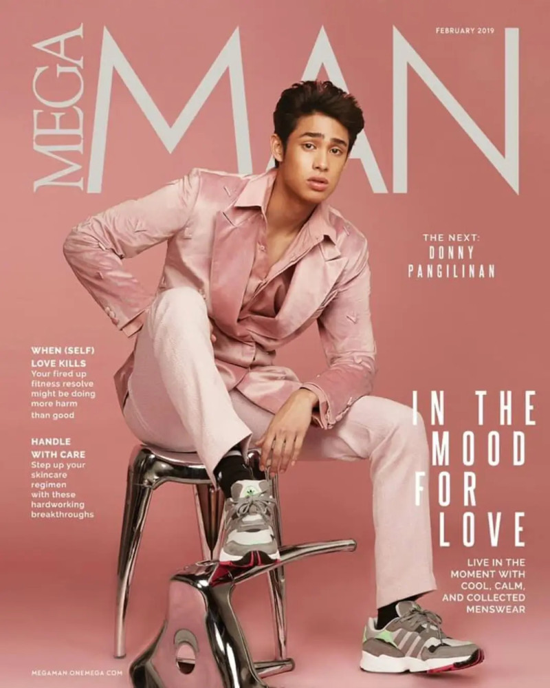 Donny Pangilinan featured on the MEGA Man cover from February 2019