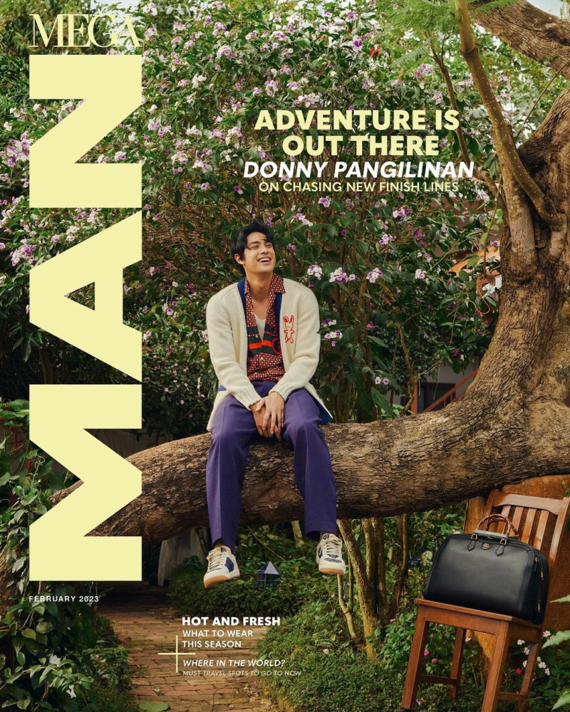 Donny Pangilinan featured on the MEGA Man cover from February 2023