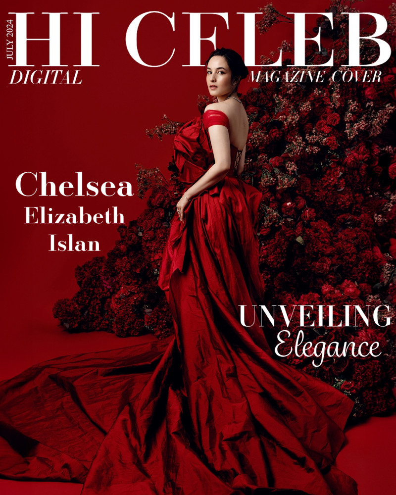 Chelsea Elizabeth Islan featured on the Hi Celeb Magazine cover from July 2024