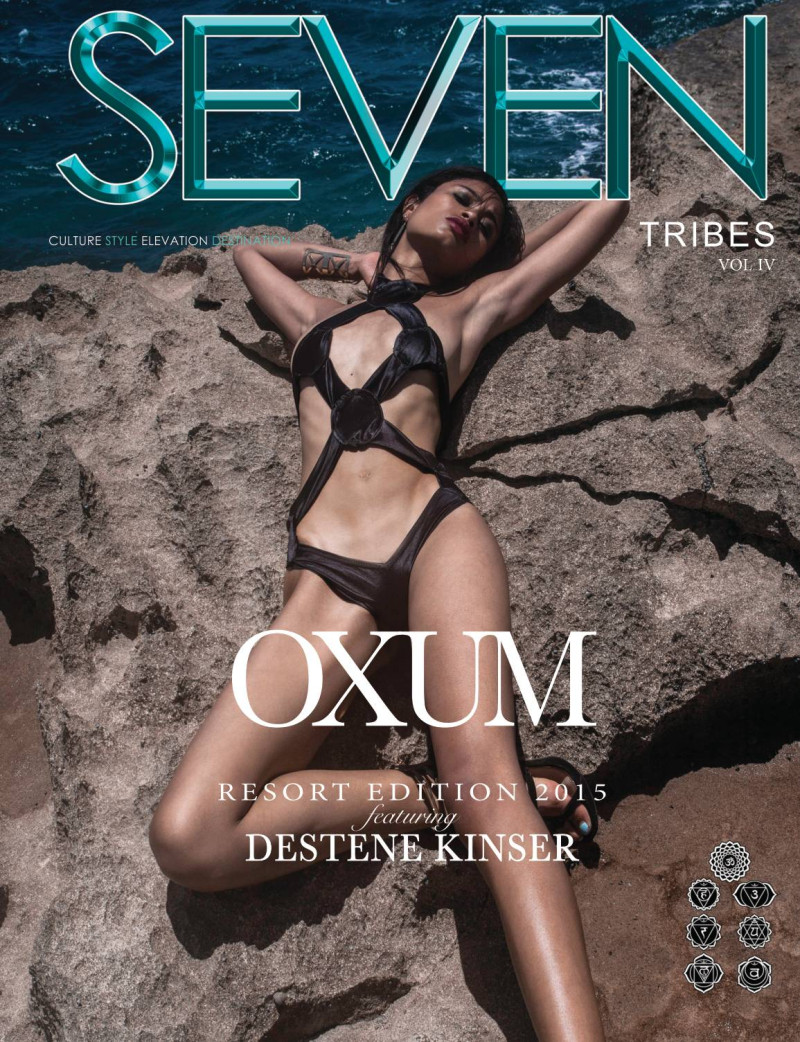 Destene Kinser featured on the Seven Tribes cover from December 2014