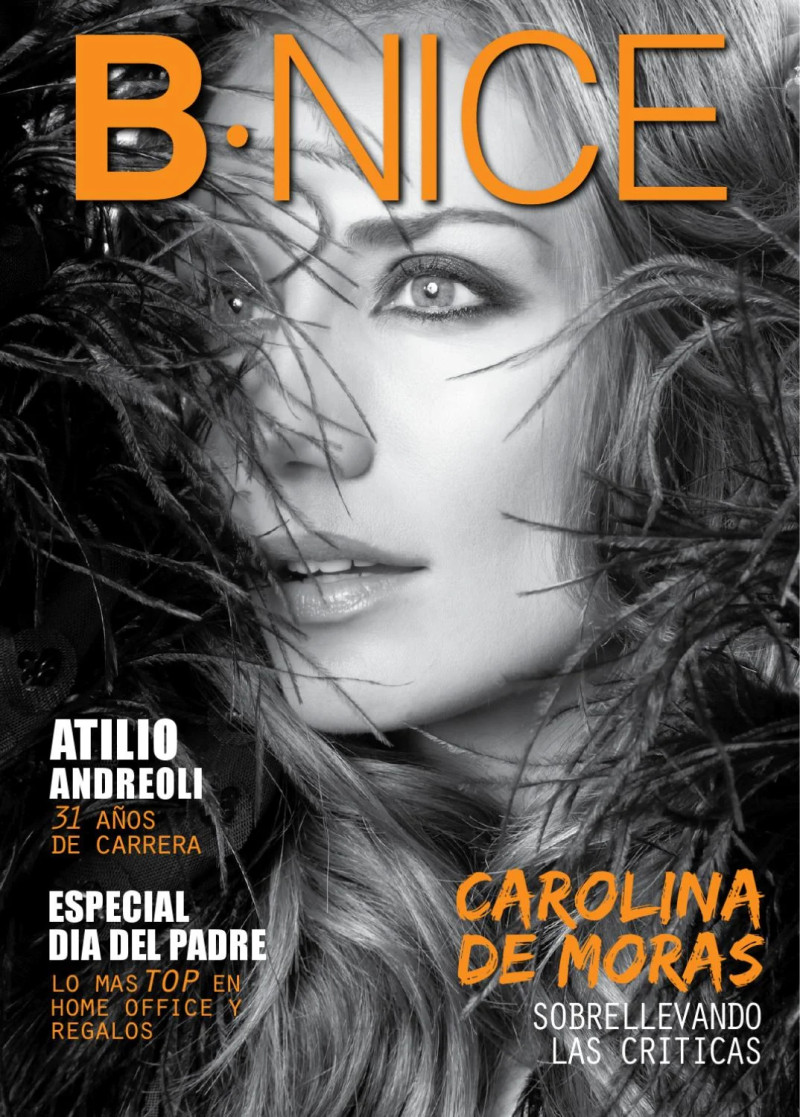 Carolina de Moras featured on the B.Nice cover from June 2011