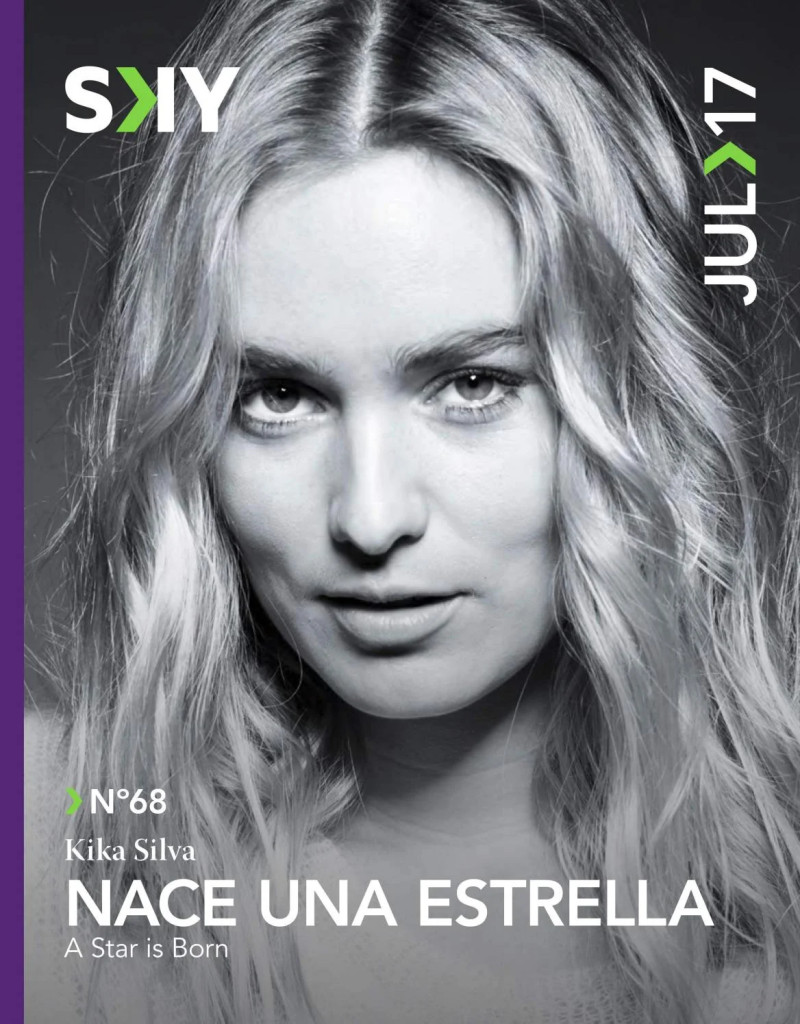 Kika Silva featured on the SKY cover from July 2017