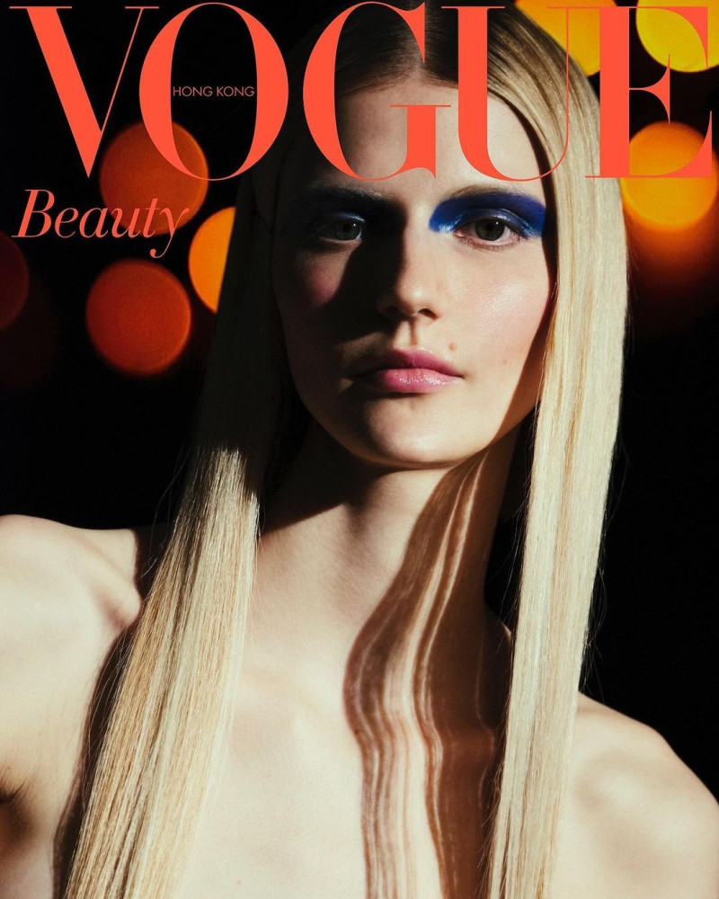 Ireen Tabolova featured on the Vogue Beauty Hong Kong cover from May 2024