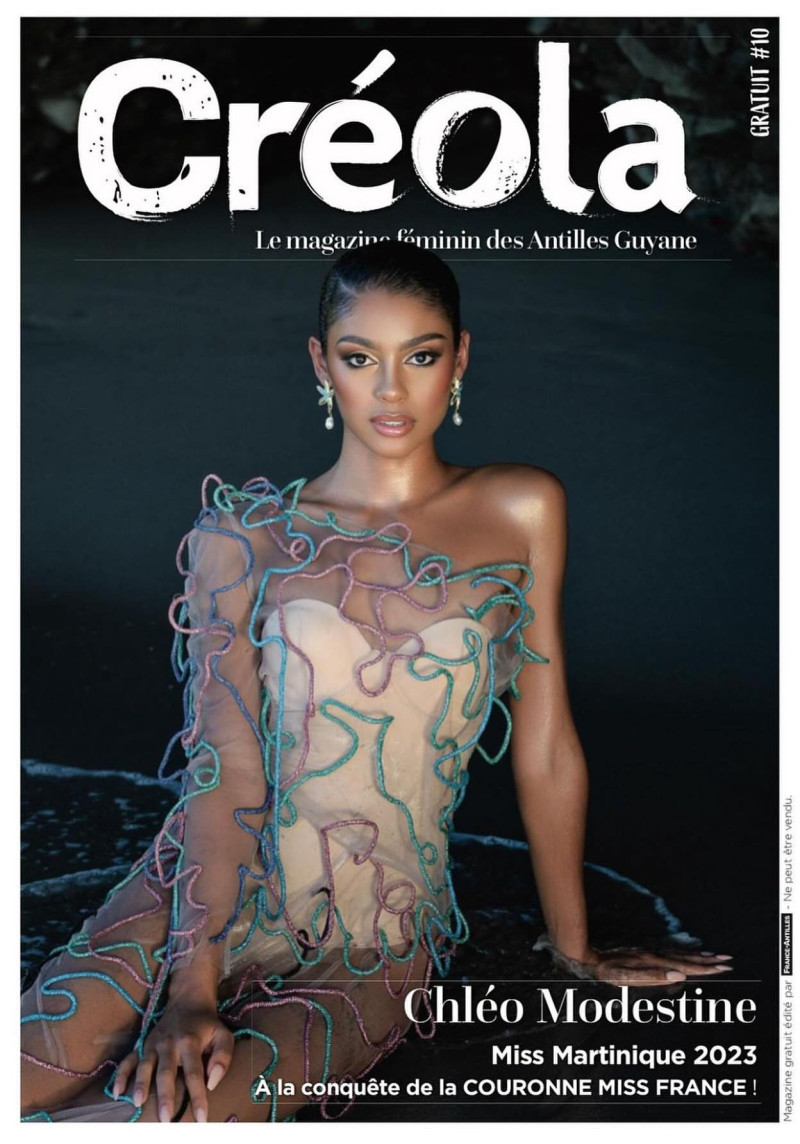 Chleo Modestine featured on the Créola cover from November 2023