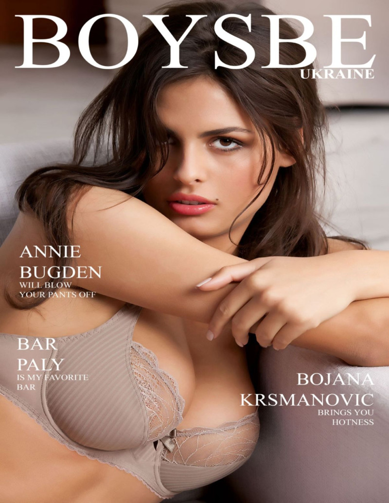 Bojana Krsmanovic featured on the Boysbe Ukraine cover from July 2018