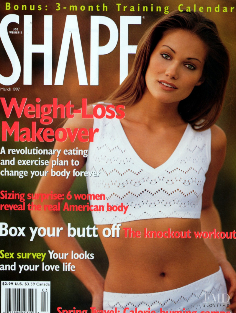 Rosemarie Wetzel featured on the Shape USA cover from March 1997