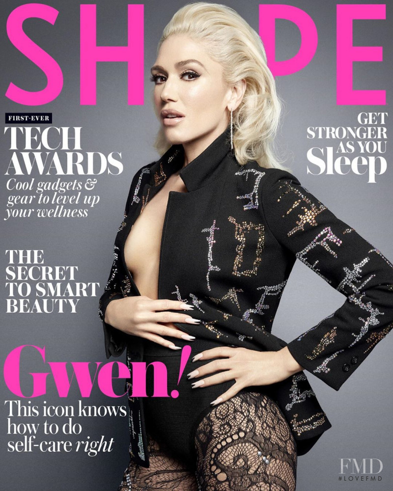 Gwen Stefani featured on the Shape USA cover from November 2019