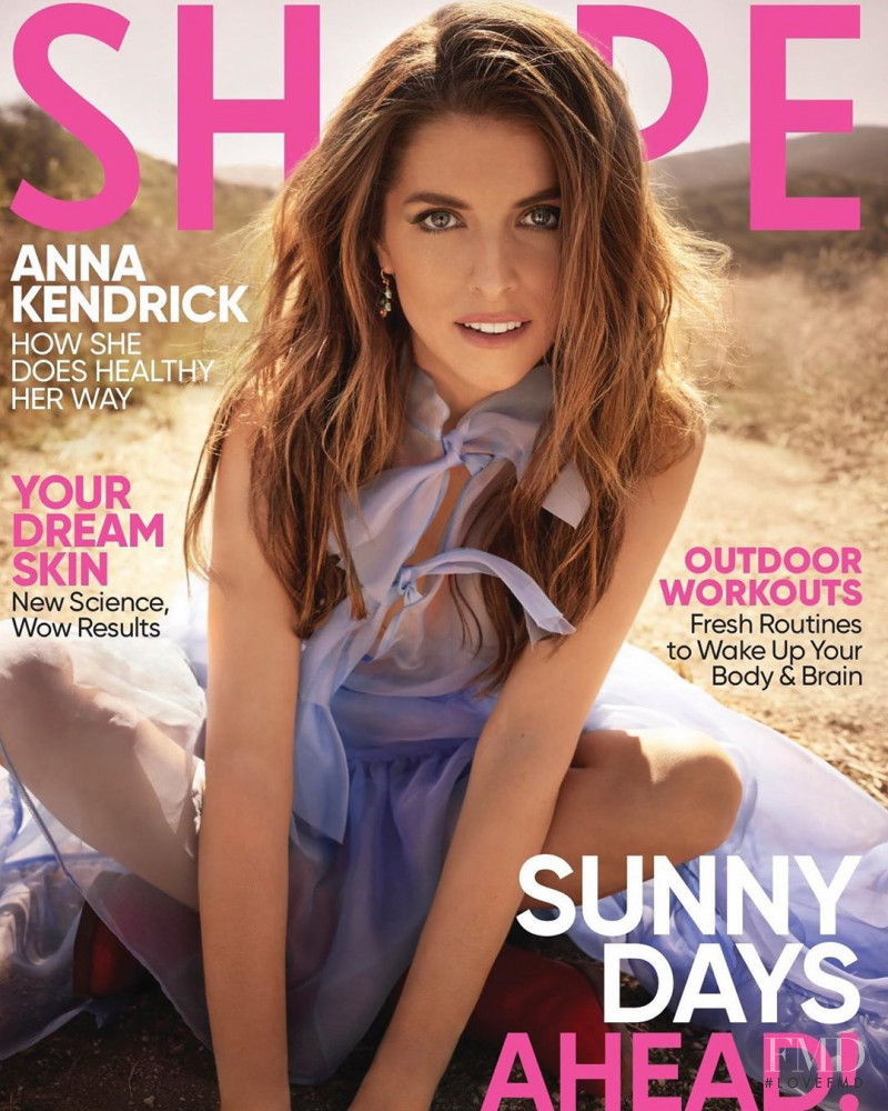 Anna Kendrick featured on the Shape USA cover from June 2020