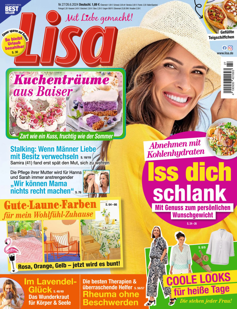  featured on the Lisa Germany cover from June 2024