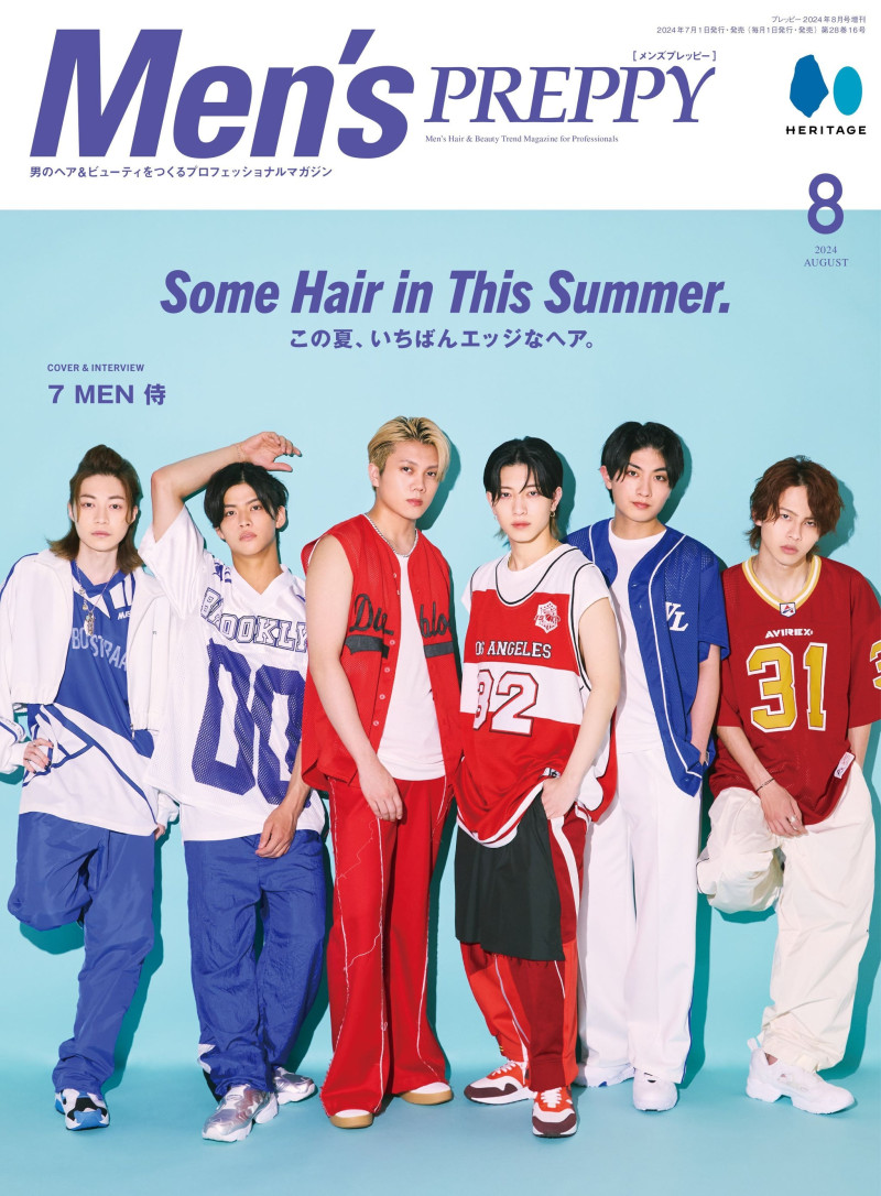  featured on the Men\'s Preppy Japan cover from August 2024