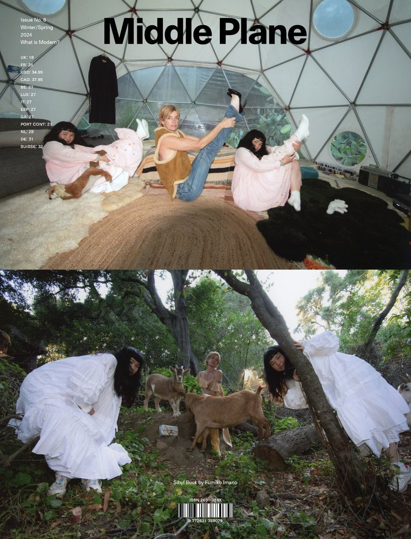 Sibyl Buck featured on the Middle Plane cover from January 2024