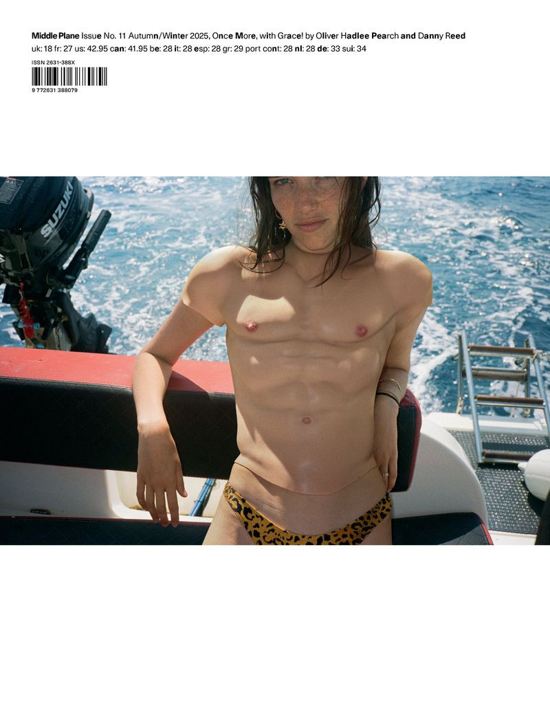 Grace Hartzel featured on the Middle Plane cover from September 2025