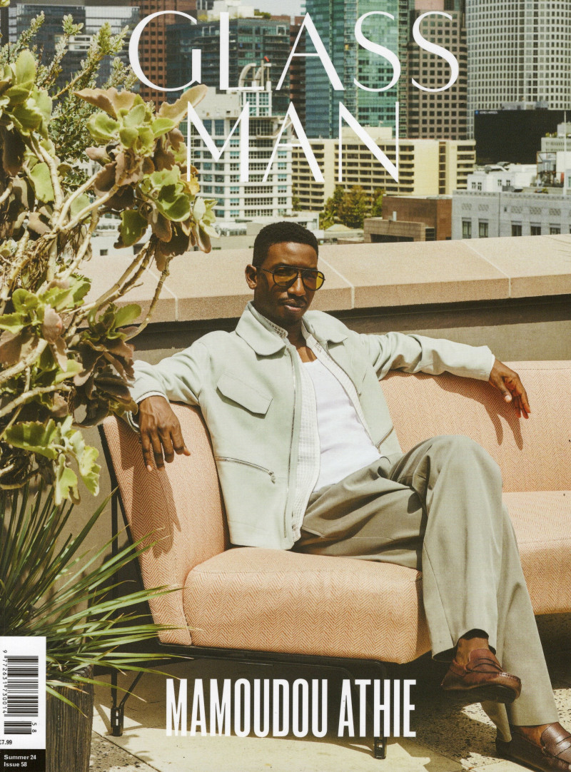 Mamoudou Athie featured on the Glass Man UK cover from July 2024