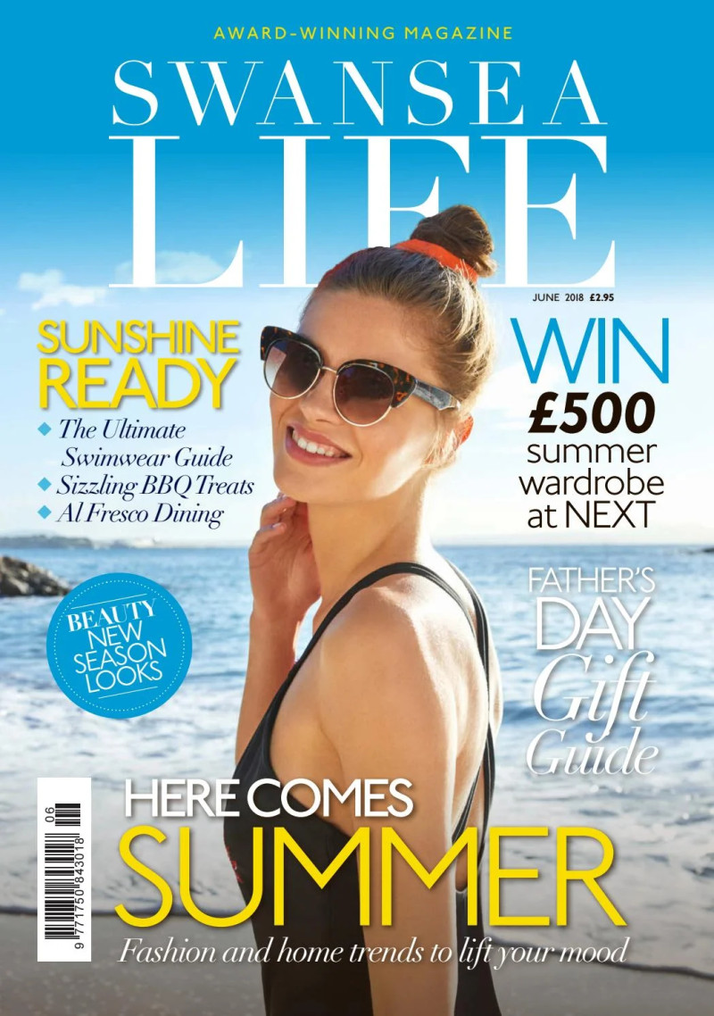  featured on the Swansea Life cover from June 2018