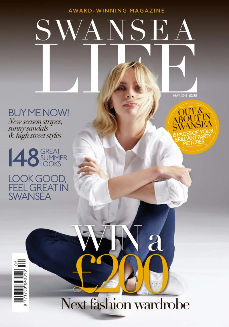  featured on the Swansea Life cover from May 2019