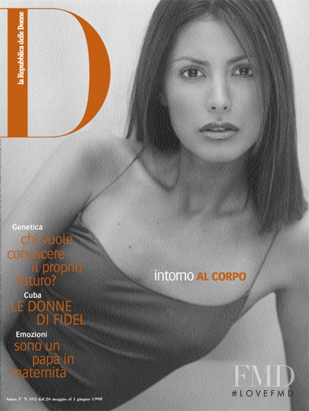 Elsa Benitez featured on the La Repubblica delle Donne cover from June 1998