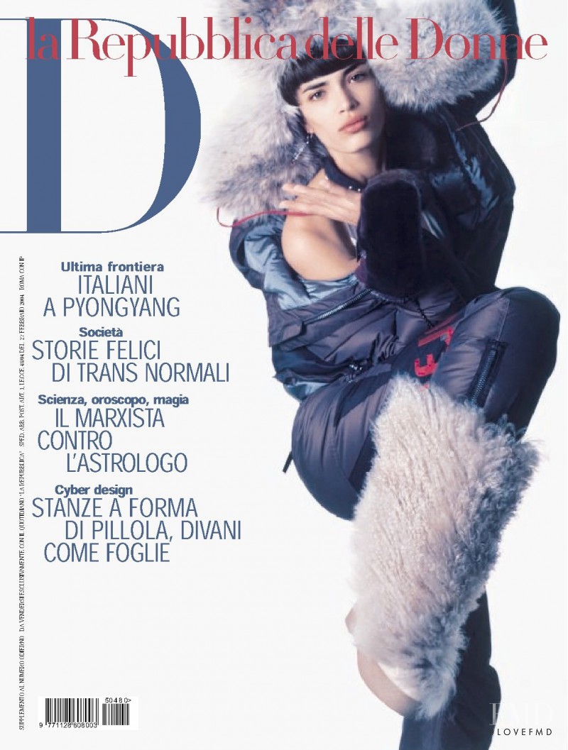  featured on the La Repubblica delle Donne cover from December 2005