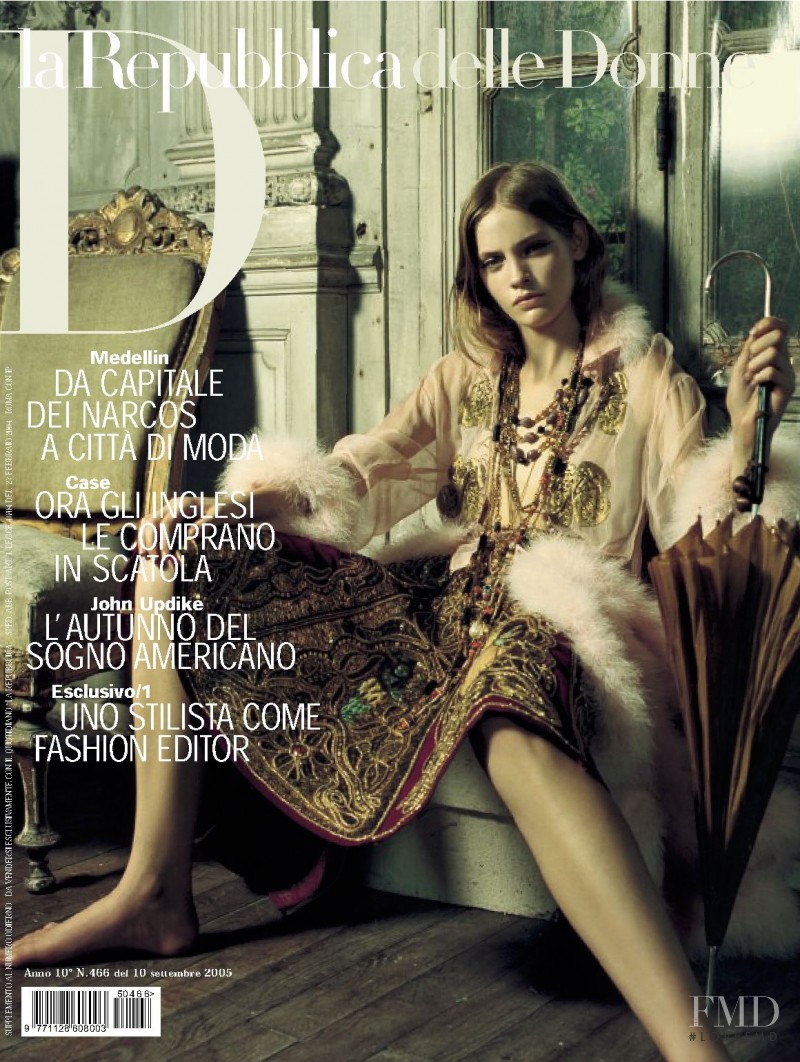  featured on the La Repubblica delle Donne cover from September 2005