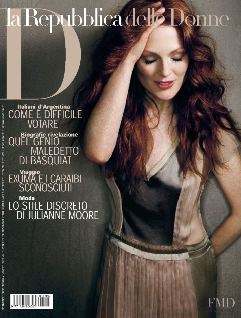  featured on the La Repubblica delle Donne cover from April 2006