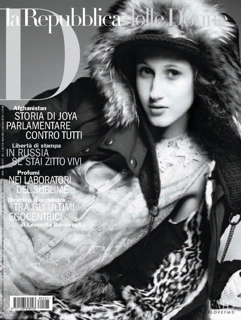  featured on the La Repubblica delle Donne cover from December 2006