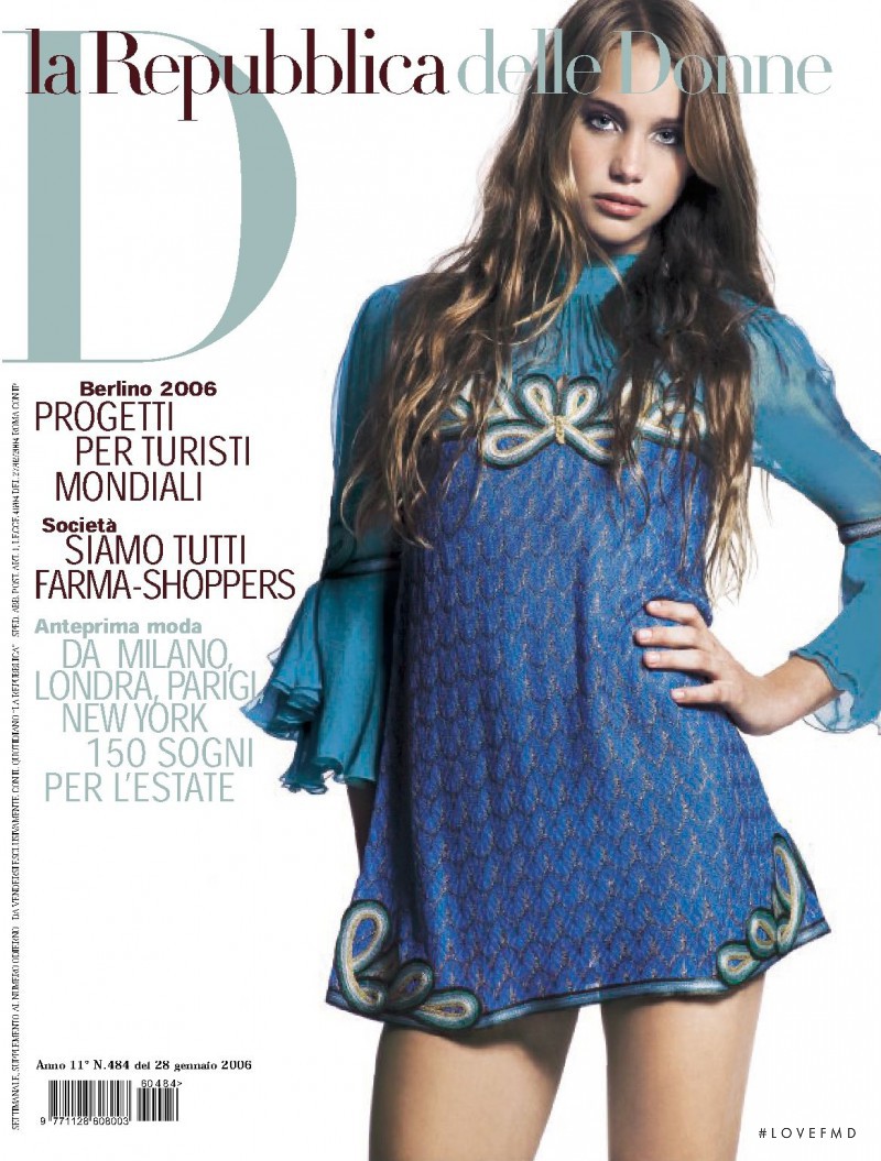  featured on the La Repubblica delle Donne cover from January 2006