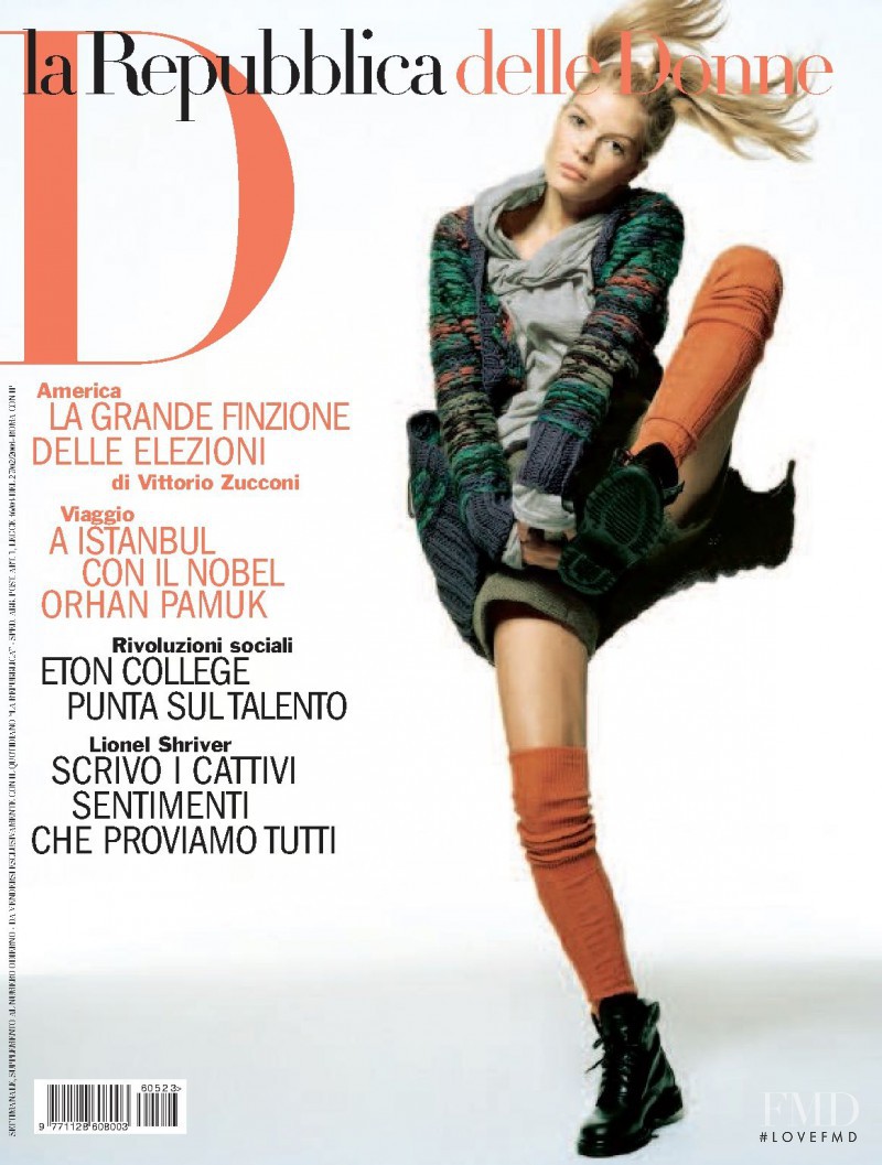  featured on the La Repubblica delle Donne cover from November 2006