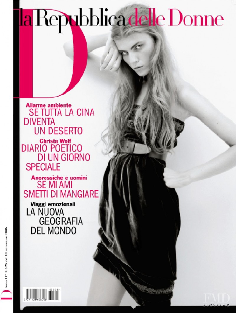  featured on the La Repubblica delle Donne cover from November 2006