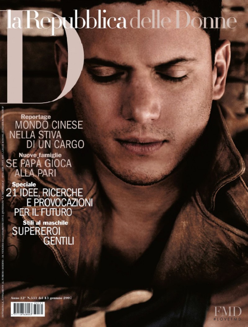  featured on the La Repubblica delle Donne cover from January 2007