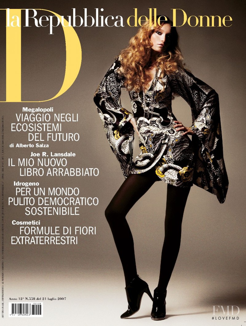  featured on the La Repubblica delle Donne cover from July 2007
