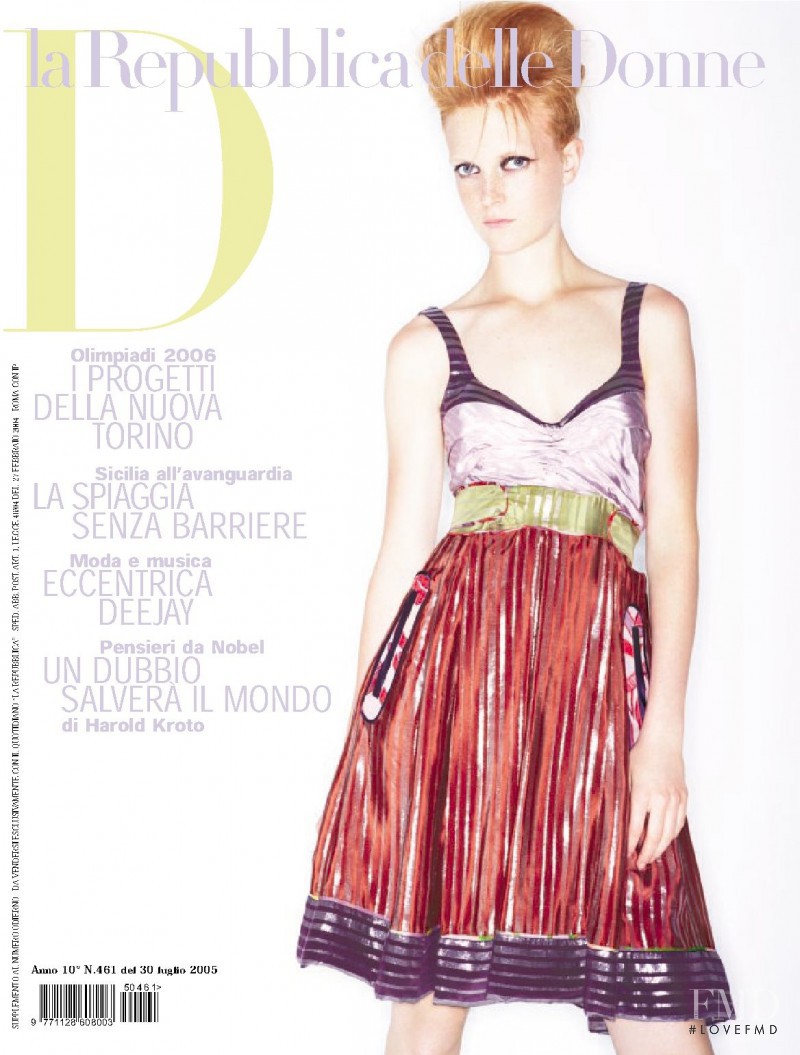  featured on the La Repubblica delle Donne cover from July 2005