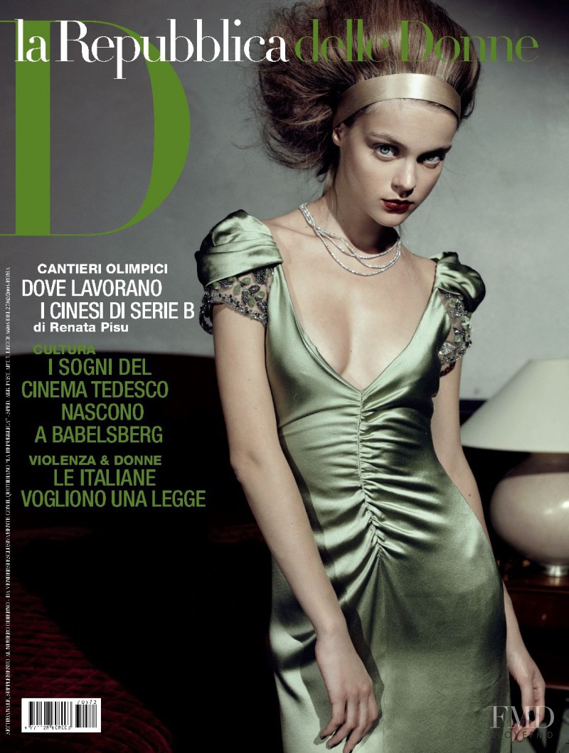  featured on the La Repubblica delle Donne cover from November 2007