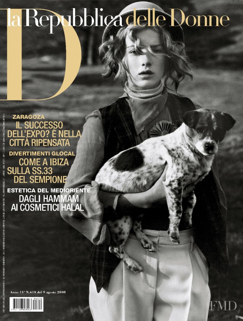  featured on the La Repubblica delle Donne cover from August 2008