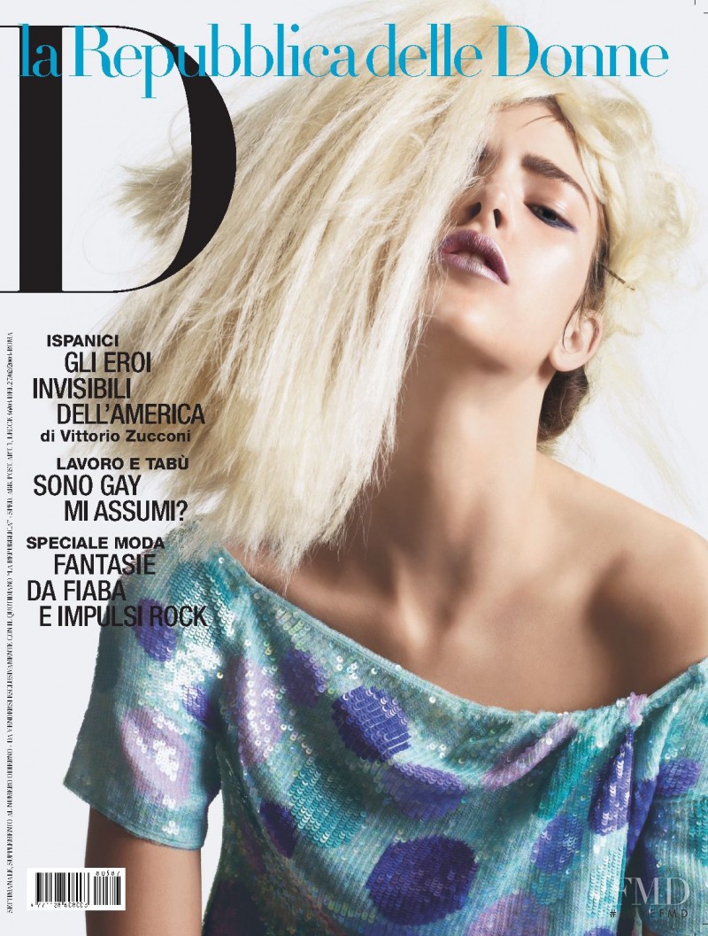  featured on the La Repubblica delle Donne cover from March 2008