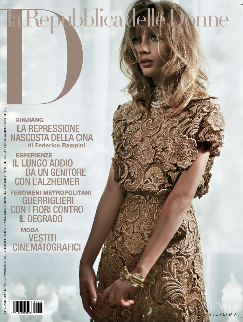  featured on the La Repubblica delle Donne cover from October 2008