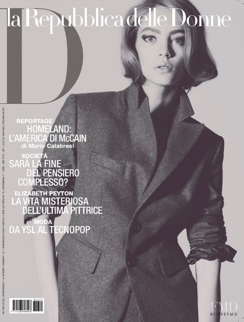  featured on the La Repubblica delle Donne cover from October 2008
