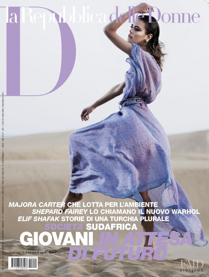  featured on the La Repubblica delle Donne cover from April 2009