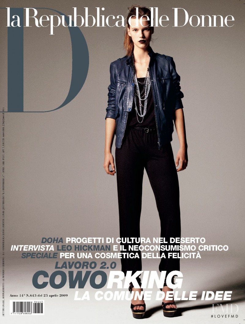  featured on the La Repubblica delle Donne cover from April 2009