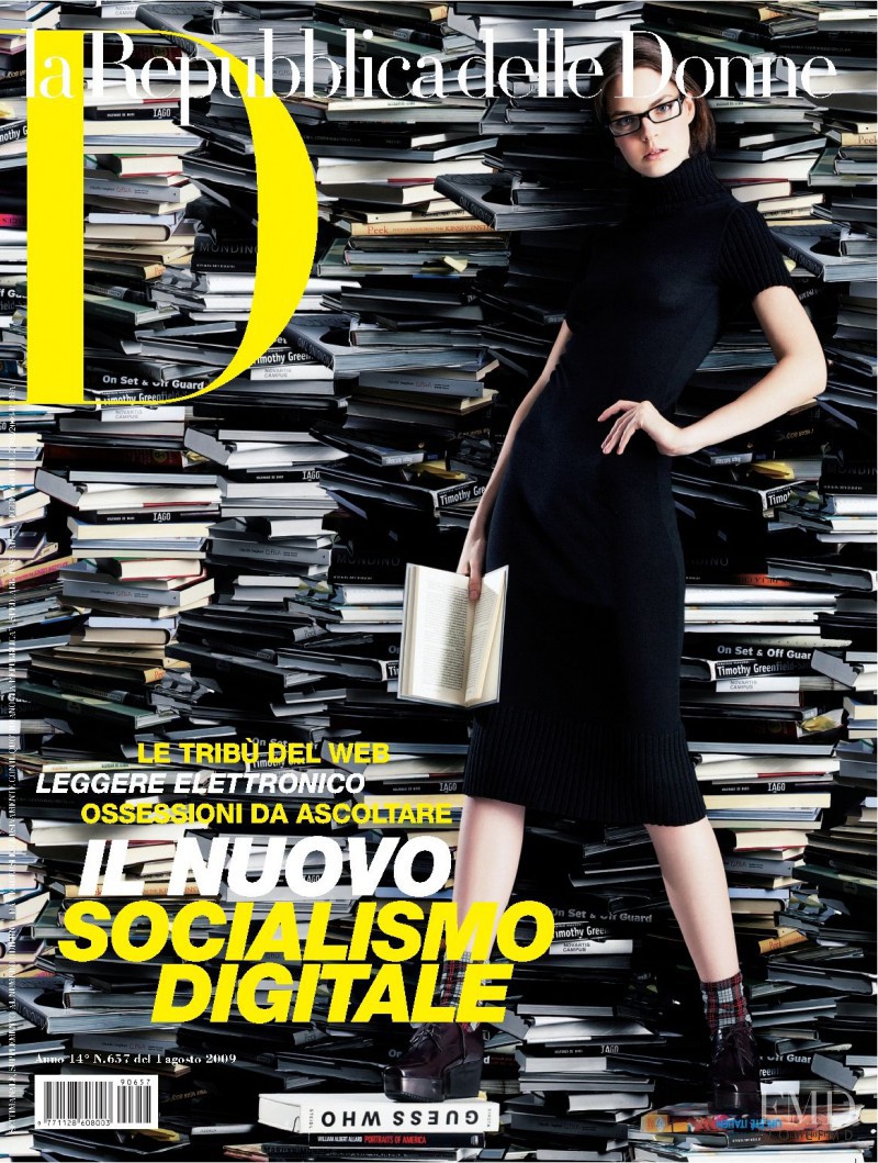  featured on the La Repubblica delle Donne cover from August 2009