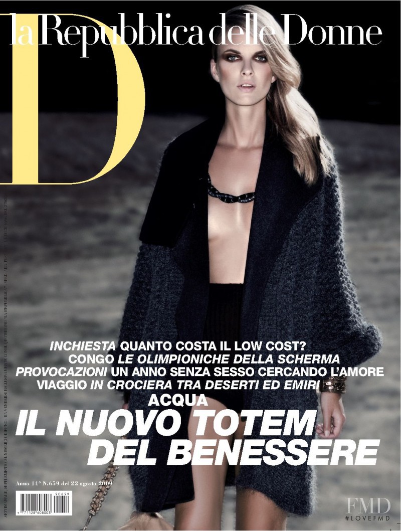  featured on the La Repubblica delle Donne cover from August 2009