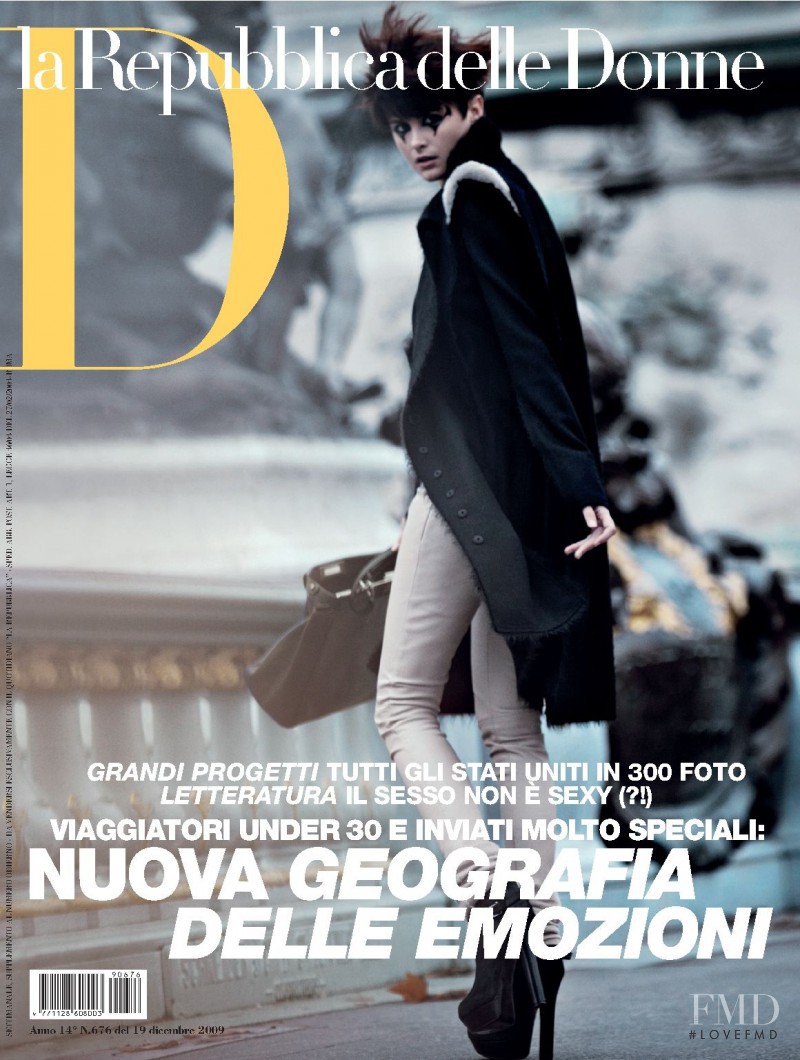  featured on the La Repubblica delle Donne cover from December 2009