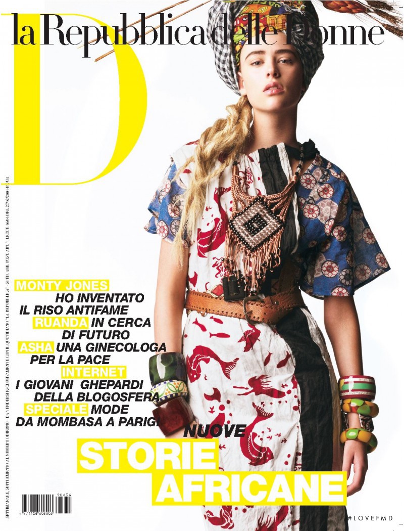  featured on the La Repubblica delle Donne cover from February 2009