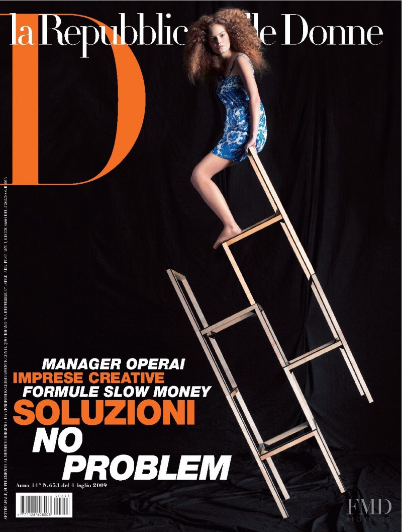  featured on the La Repubblica delle Donne cover from July 2009