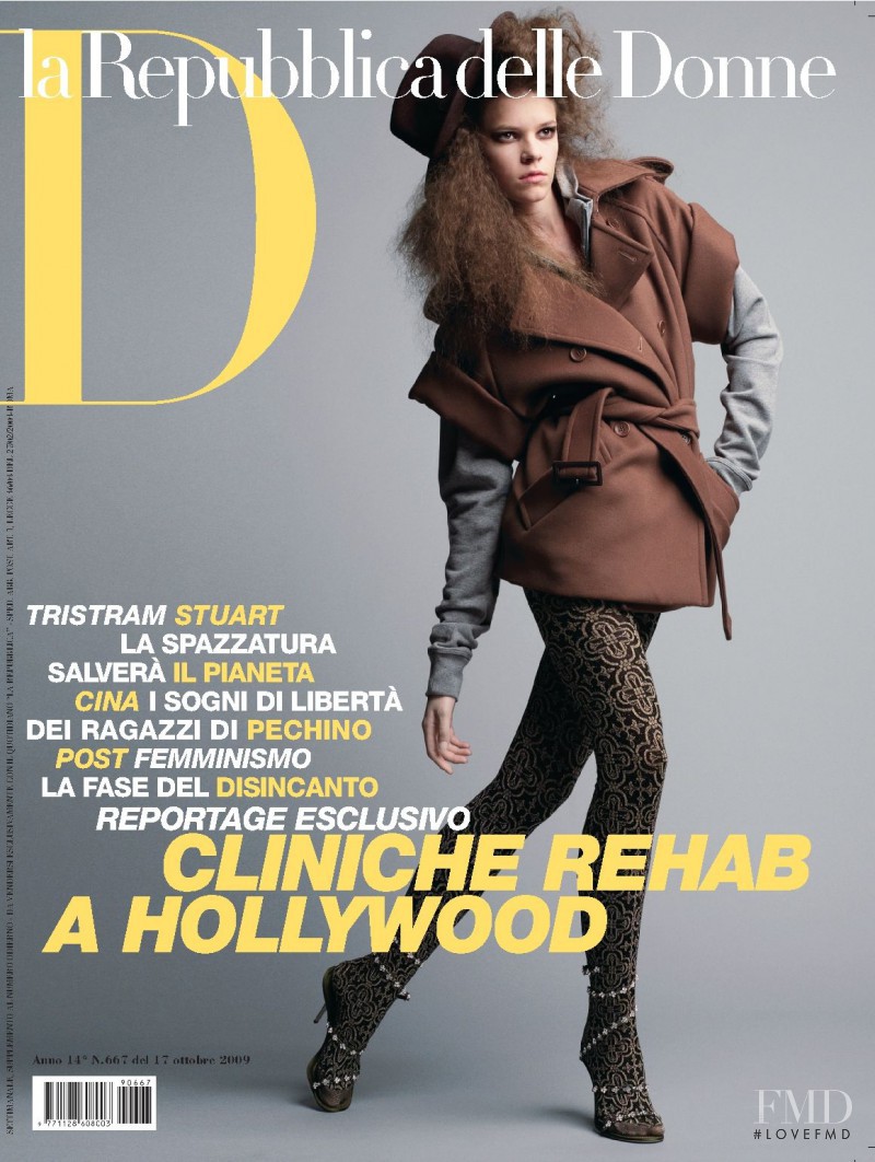  featured on the La Repubblica delle Donne cover from October 2009