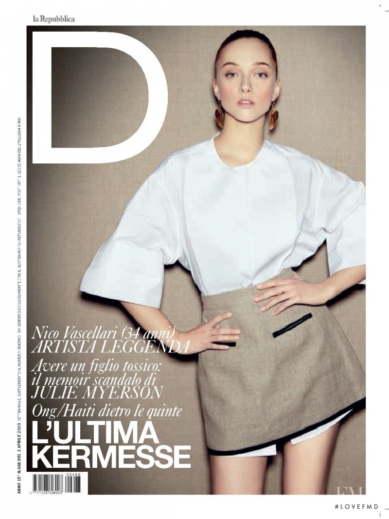  featured on the La Repubblica delle Donne cover from April 2010
