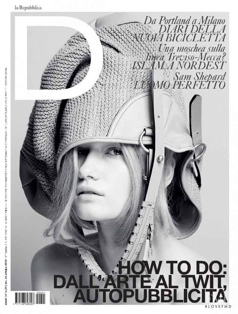  featured on the La Repubblica delle Donne cover from April 2010