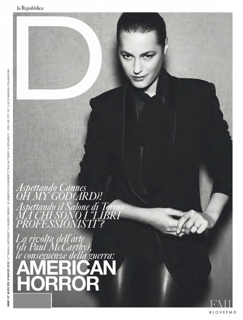 Yasmin Le Bon featured on the La Repubblica delle Donne cover from May 2010