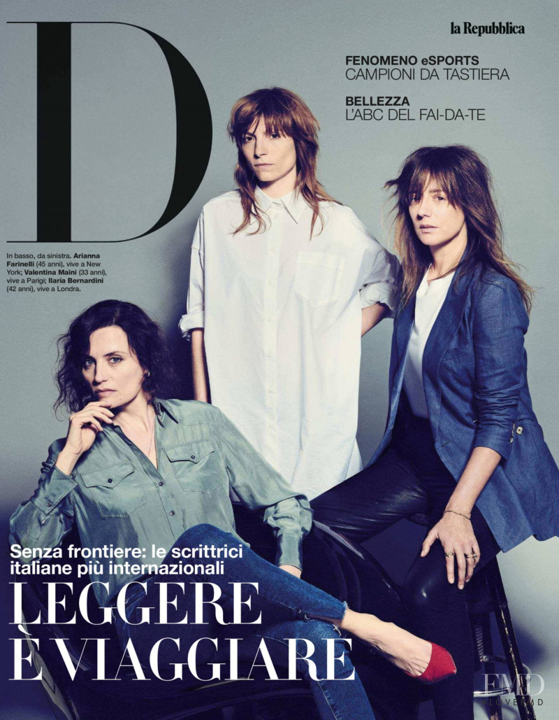  featured on the La Repubblica delle Donne cover from April 2020