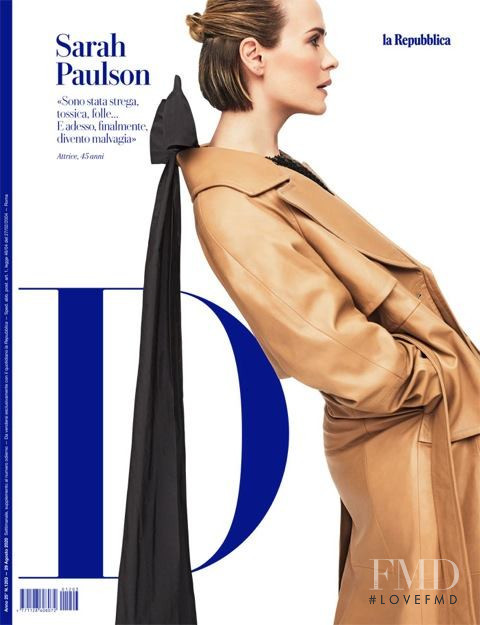  featured on the La Repubblica delle Donne cover from August 2020