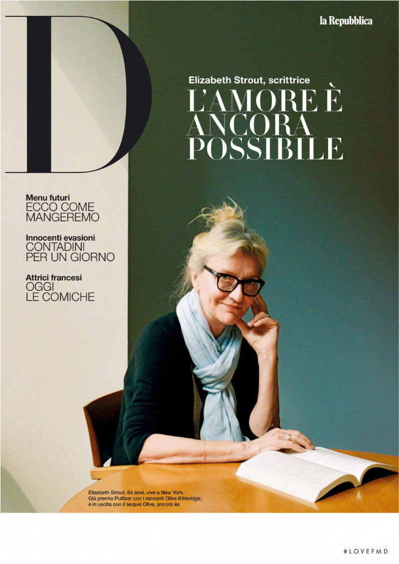  featured on the La Repubblica delle Donne cover from March 2020